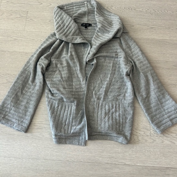 St. John 100% Cashmere Open Cardigan Size XL - Picture 1 of 4